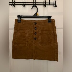 Corduroy Skirt